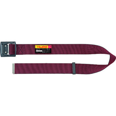 TJMデザイン タジマ 胴ベルト アルミワンフィンガー黒バックルドット柄 ドット赤 Sサイズ BAS110-DRE 1本(1個)（直送品）