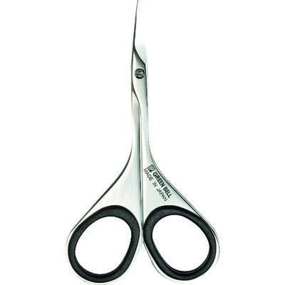グリーンベル GREENBELL ステンレス製 化粧・眉用はさみ 全長90mm G-2112 1個 137-3577（直送品）