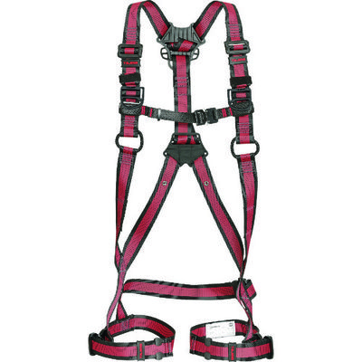 TJMデザイン タジマ ハーネスZA ライン赤 Mサイズ AZAM-LRE 1本(1個) 168-0025（直送品）