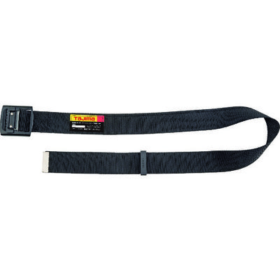 TJMデザイン タジマ 胴ベルト アルミワンフィンガー黒バックル カーブ Mサイズ BABCM125-BK 1個 168-0035（直送品）