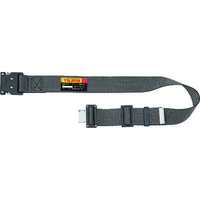 TJMデザイン タジマ 胴ベルト アルミワンタッチ黒バックルドット柄 ドット白 Mサイズ BWM125-DWH 1個 168-0065（直送品）