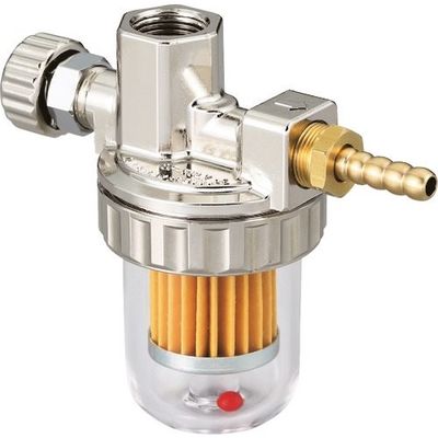 オンダ製作所 OFー50LVA オイルストレーナー Rc3/8×ホースニップル 1個 216-9733（直送品）