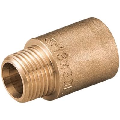 オンダ製作所 持出しソケット 青銅 給水用管端防食継手対応 RーRp1/2×25mm OS-265D 1個 224-5237（直送品）