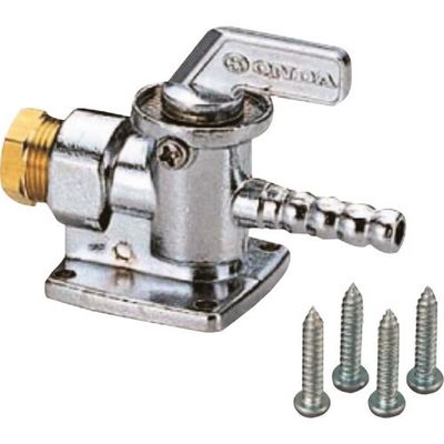 オンダ製作所 灯油コックストレート型 φ8×φ7.2タケノコ OF-510 1個 216-9765（直送品）