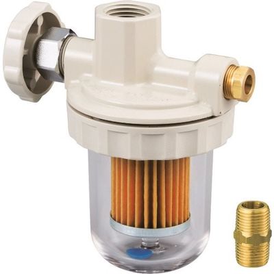 オンダ製作所 OFー100LV型 オイルストレーナー Rc1/2×φ8 OF-100LVC 1個 216-9753（直送品）