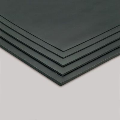 テラモト 平ゴムマット 天然 6mm厚 黒 1m×10m MR1524107 1本 855-0930（直送品）