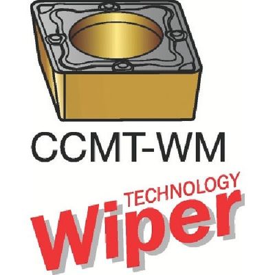 サンドビック SANDVIK コロターン107 旋削用ポジチップ(120) 1115 CCMT 12 04 08-WM 1セット(10個)（直送品）