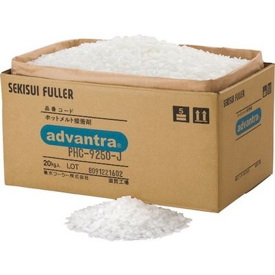 積水フーラー 積水 アドバントラシリーズ オレフィン系包装用ホットメルト接着剤 20kg PHC-9250-J 1個 146-8619（直送品）