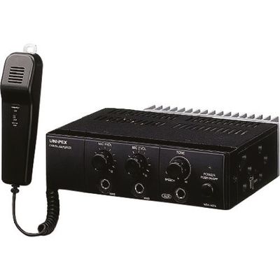 ユニペックス 車載アンプ 40W 12V用 NDA-402A 1台 268-8520（直送品）