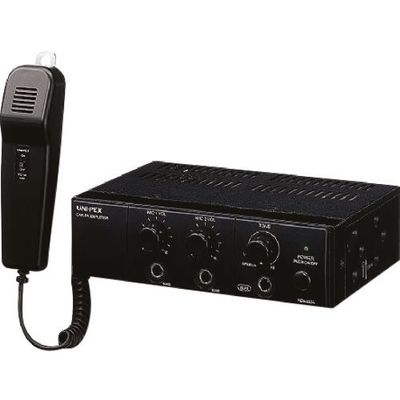 ユニペックス 車載アンプ 20W 12V用 NDA-202A 1台 268-8518（直送品）