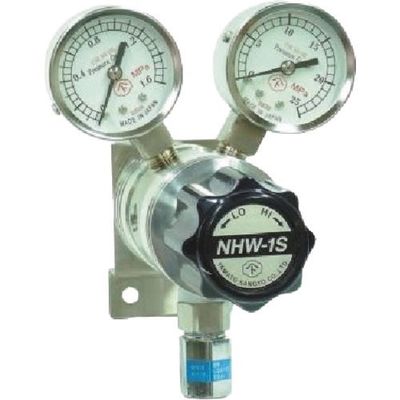 YAMATO 分析機用フィン付二段式圧力調整器 NHWー1SLーRー1101ー2203ーCO2 NHW-1SL-R-1101-2203 1個（直送品）