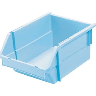 ヒシ T型コンテナ(ネスティングタイプ) パステルブルー W192×D285×H140 PAT-5-PB 1セット(12個)（直送品）