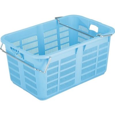 岐阜プラスチック工業 リス メッシュコンテナ 129938 プラスケットNo.800ー2持手付80L NO.800 1個 253-1461（直送品）