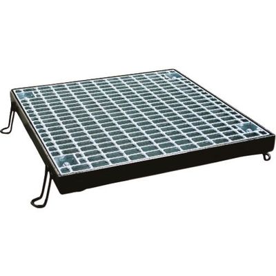 宝機材 タカラ LSハイテングレーチング ますぶたボルト固定式正方形用 あら目 Tー14 NLDBP50-88N 1枚 215-1743（直送品）