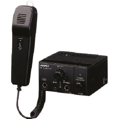 ユニペックス 車載アンプ 10W 12V用 NT-102A 1台 268-8508（直送品）