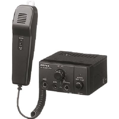 ユニペックス 車載アンプ 10W 24V用 NT-104A 1台 268-8502（直送品）