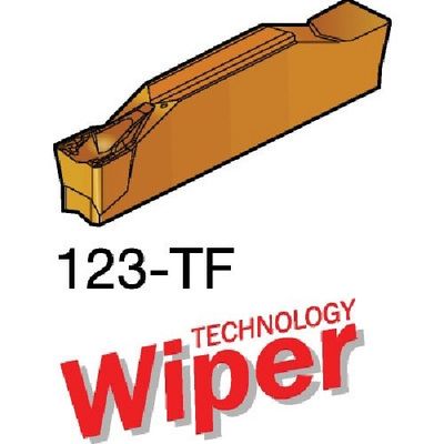 SANDVIK コロカット1・2 旋削加工用チップ(320) 1005 N123H2-0400-0004-TF 1セット(10個)（直送品）