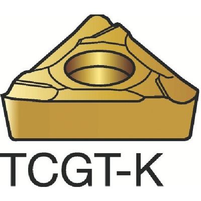 サンドビック SANDVIK コロターン107 旋削用ポジチップ(130) 1515 TCGT 06 T1 02L-K 1セット(10個)（直送品）