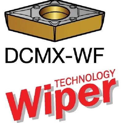 サンドビック SANDVIK コロターン107 旋削用ポジチップ(120) 1525 DCMX 07 02 04-WF 1セット(10個)（直送品）