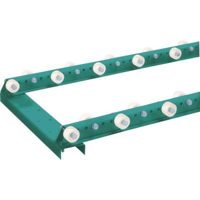 三鈴工機 三鈴 千鳥型樹脂ホイールコンベヤ 径36XT20XD8 MWR36C-0518 1台 127-9941（直送品）