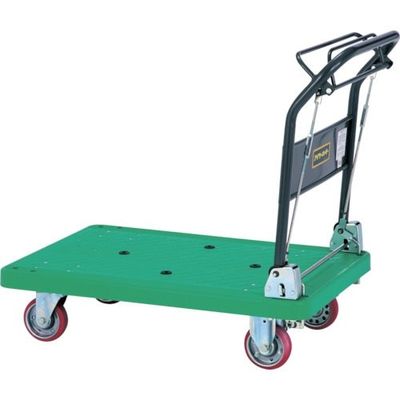 石川製作所 アイケー 樹脂製ハンドブレーキ付台車 P301HBG 1台 126-4700（直送品）