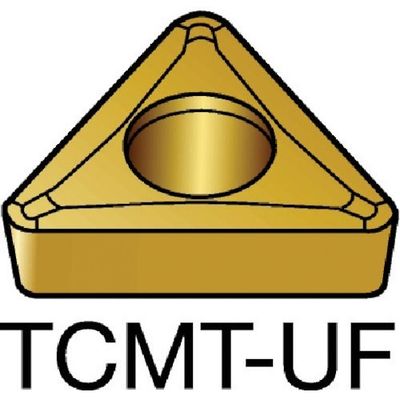 サンドビック SANDVIK コロターン107 旋削用ポジチップ(130) 235 TCMT 11 02 02-UF 1セット(10個)（直送品）