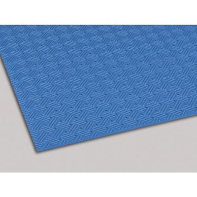テラモト ダイヤマットグリッド 920mm×10m 青 MR1590003 1本 855-1170（直送品）