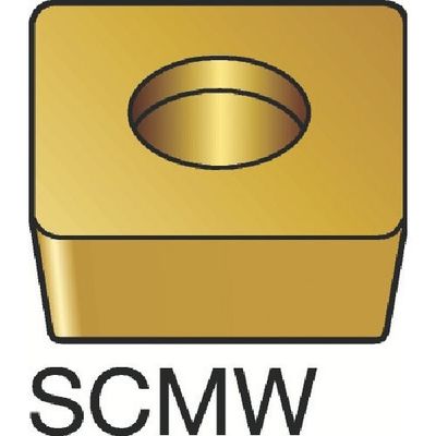 サンドビック SANDVIK コロターン107 旋削用ポジチップ(130) H13A SCMW 09 T3 08 1セット(10個)（直送品）