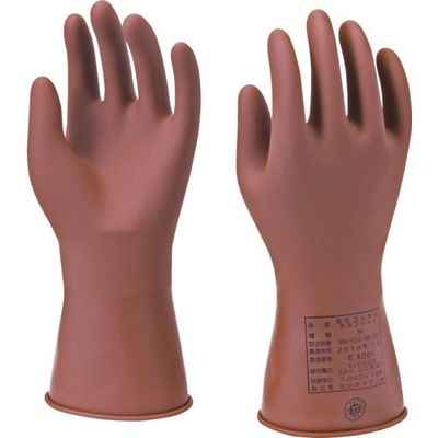 ヨツギ YOTSUGI 低圧ゴム手袋 ネオフィット M 交流・直流300V以下用 最薄手 YS-102-54-02 1双 853-7554（直送品）