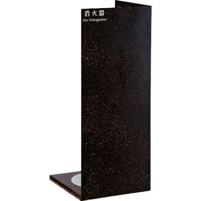 日本ドライケミカル ドライケミカル 10型、20型2面型スタンド 赤御影調 NDS3000REGR 1台 312-7603（直送品）