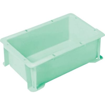 三菱ケミカルインフラテック ヒシ S型コンテナ パステルグリーン 有効内寸229×132×85mm PAS-3B-PG 1個（直送品）