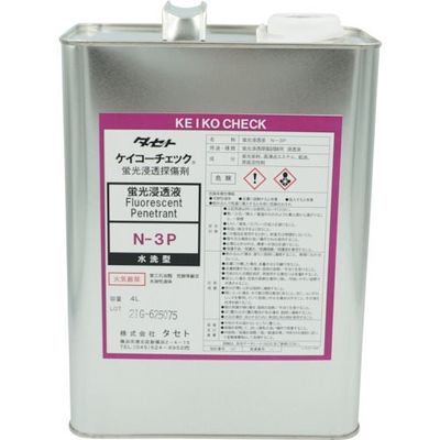 タセト ケイコーチェック浸透液 Nー3P 4L N3P.4 1缶 338-5318（直送品）
