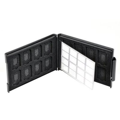 ケンコー・トキナー SDメモリーカードケース 32枚用 ASSD16BK 1個 63-3366-16（直送品）