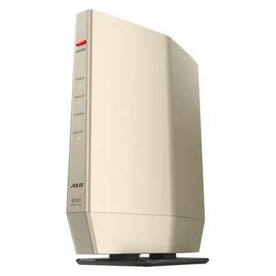 バッファロー 無線LAN親機 Wi-Fi 6 11ax Wi-Fiルーター 4803+1147Mbps 4+4アンテナ 1個（直送品）