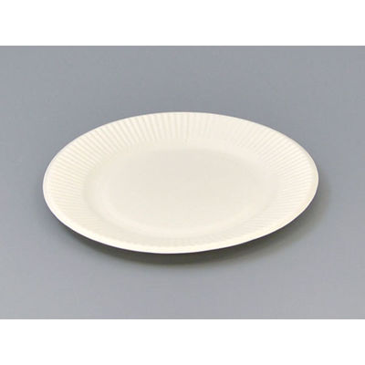 ペーパーウェア 紙皿 プレートスタンダード 業務用 No.6 00096978 1袋(100個)（直送品）