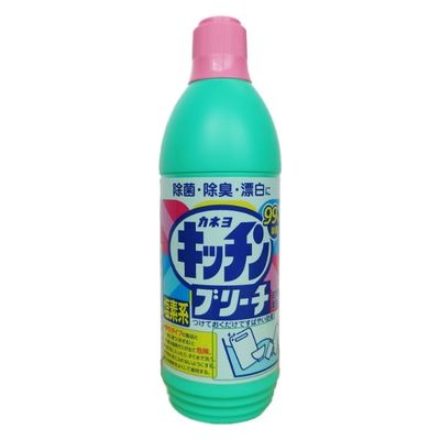 カネヨ石鹸  漂白剤 新キッチンブリーチS 600ml 00735076 20個（直送品）