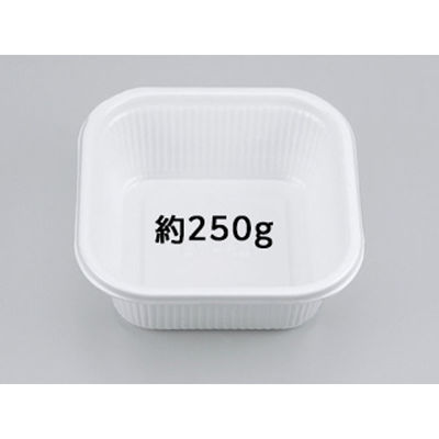 シーピー化成 どんぶり容器 BF-76 ホワイト本体 0140076000075 1袋(50個)（直送品）