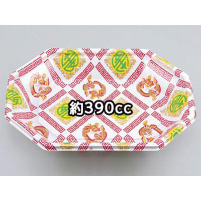 シーピー化成 惣菜容器 BF惣菜内25 雷紋赤 本体 0141525001015 1袋(50個)（直送品）