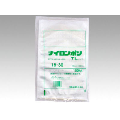 福助工業 真空袋 ナイロンポリ TLタイプ 18-30 0702803 1袋(100個)（直送品）