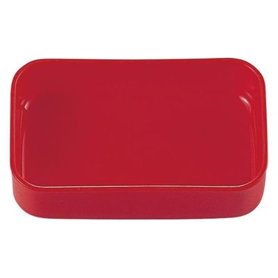 タカギ産業  弁当容器 B-161A [本体]ピンク78 [蓋]透明・ピュアフレンドB 1006099 100枚(10枚×10)（直送品）