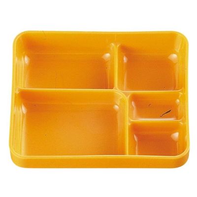 タカギ産業  弁当容器 B-181YC [本体]イエロー10 [蓋]イエロー10・アニマルパーク 1011299 100枚(10枚×10)（直送品）