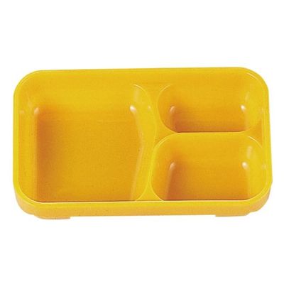 タカギ産業  弁当容器 B-304B [本体]イエロー10 [蓋]透明・ピュアフレンドB 1019599 100枚(10枚×10)（直送品）