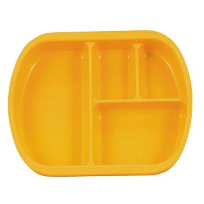 タカギ産業  弁当容器 B-309 [本体]イエロー [蓋]透明・ニコニコトレイン 1021199 100枚(10枚×10)（直送品）