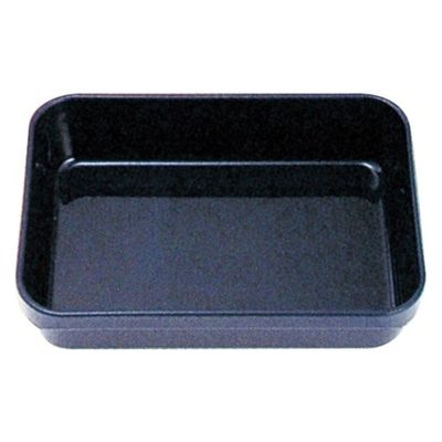 タカギ産業  弁当容器 B-406 [本体]紺 [蓋]透明・しゃくやく 1022099 100枚(10枚×10)（直送品）