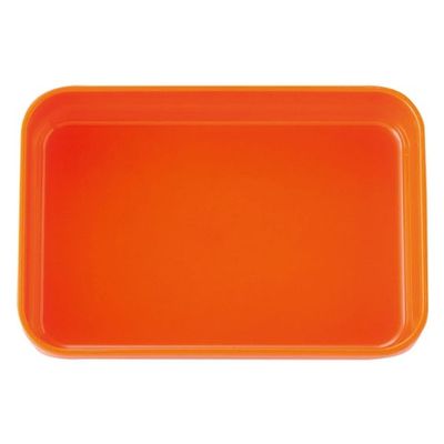 タカギ産業 弁当容器 B-405 [本体]オレンジ92 [蓋]オレンジ92 クローバー(イエロー) 1021999 100枚(10枚×10)（直送品）