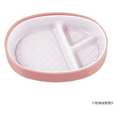 タカギ産業  弁当容器 LT-063Y [本体]ピンク99 [蓋]ピンク99・アニマルクラブA 1041099 100枚(10枚×10)（直送品）