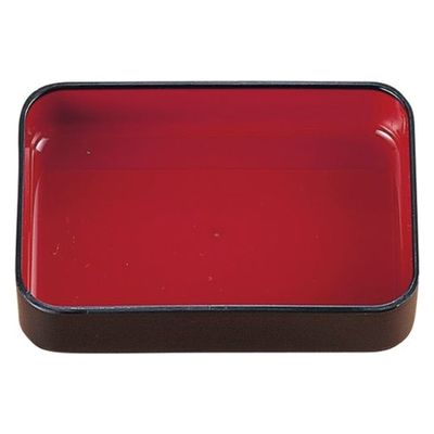 タカギ産業  弁当容器 BW-116 [本体]黒・内ワイン [蓋]黒・結び 1103999 100枚(10枚×10)（直送品）