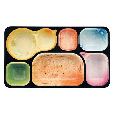 タカギ産業  弁当容器 PR-11 [本体]黒・内A [蓋]黒・ラディッシュ 1153499 100枚(10枚×10)（直送品）