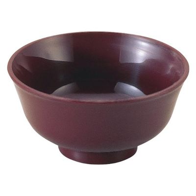 タカギ産業  汁椀 S-120 ブラウン 1400060 100個(10個×10)（直送品）