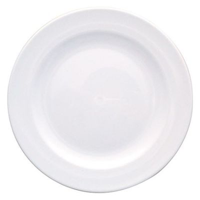 ニシキ 惣菜容器 洋皿(22)白磁  2103220300 200枚(25枚×8)（直送品）